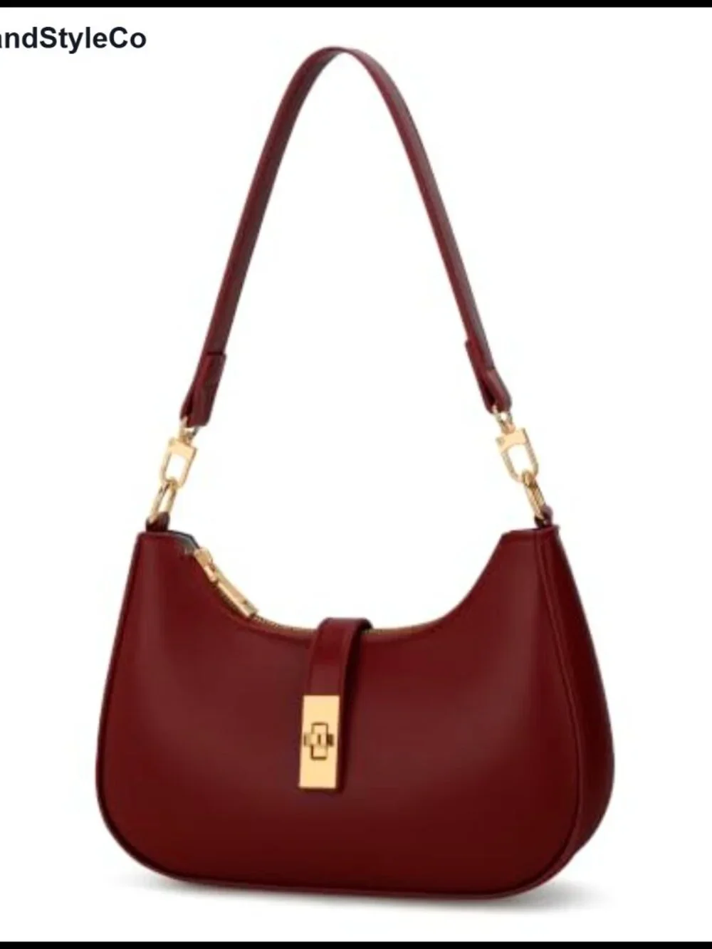 Shoulder Bag Women Cute Hobo Vegan Leather Handbag